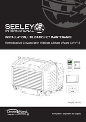 SEELEY INTERNATIONAL Climate Wizard CW-P15 Installation, Utilisation Et Maintenance