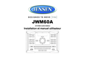 Jensen JWM60A Installation Et Manuel Utilisateur