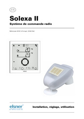 elsner elektronik Solexa II Installation, Réglage, Utilisation