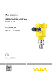 Vega VEGAPULS 6X Guide De Mise En Service