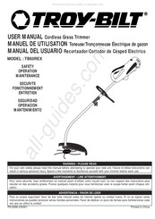 Troy-Bilt TB65REX Manuel D'utilisation