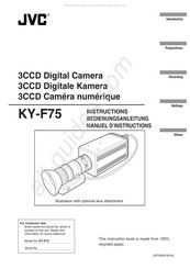 JVC KY-F75 Manuel D'instructions