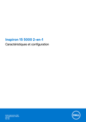 Dell Inspiron 15 5000 2-en-1 Caractéristiques Et Configuration