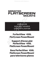 Monster FlatScreen PowerMount PERFECTVIEW 450L Guide D'utilisation