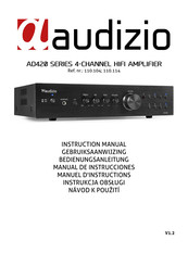 Audizio AD420 Serie Manuel D'instructions