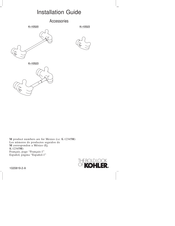 Kohler K-10521 Guide D'installation