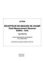 HYTEM 08-02-48 Caractéristiques Et Guide D'utilisation