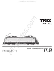 Trix MINITRIX 4000 Serie Mode D'emploi