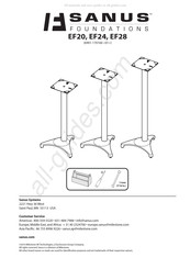 Sanus Foundations EF20 Mode D'emploi