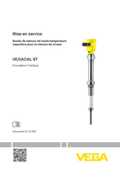 Vega VEGACAL 67 Guide De Mise En Service