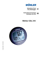 Wohler CDL 210 Instructions De Service