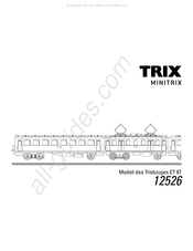 Trix MINITRIX 12526 Mode D'emploi