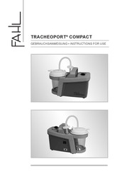 Fahl TRACHEOPORT COMPACT Mode D'emploi