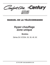 Mars SA VCD36 Série Manuel D'instructions