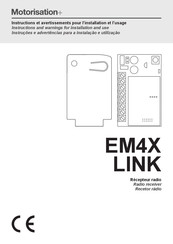 Motorisation+ LINK Instructions D'installation Et D'utilisation