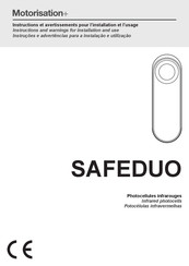 Motorisation+ SAFEDUO Instructions D'installation Et D'utilisation