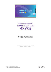 SMART Board IDGX86-2 Guide D'utilisation