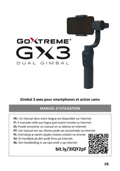 goxtreme Gimbal GX3 Manuel D'utilisation