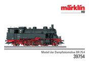 marklin H0 BR 75.4 Manuel D'instructions