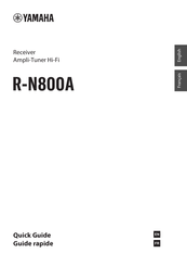 Yamaha R-N800A Guide Rapide