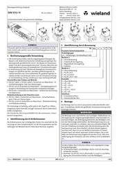 Wieland SIN 9005 Instructions D'installation