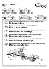 ConWys AG 21270525C Instructions D'installation