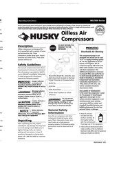 Husky WL6500 Serie Instructions D'utilisation