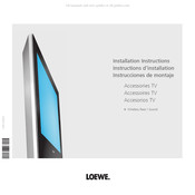 Loewe 67202 Serie Instructions D'installation