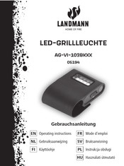 Landmann AG-VI-103BKXX Mode D'emploi