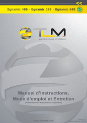 TLM Dynamic 400 Mode D'emploi Et Entretien