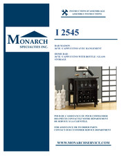 Monarch Specialties I 2545 Instructions D'assemblage