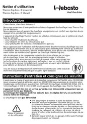 Webasto Thermo Top Evo - B Instructions D'entretien Et Consignes De Sécurité