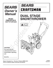 Sears CRAFTSMAN C950-52122-0 Manuel D'utilisation