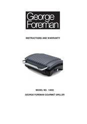 George Foreman 14055 Mode D'emploi