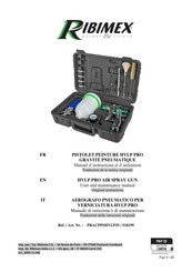 Ribimex RF601AG Manuel D'instructions Et D'utilisation