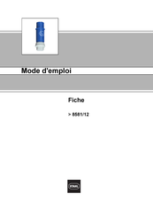 Stahl 8581/12 Mode D'emploi