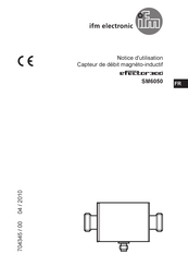 IFM Electronic efector 300 SM6050 Notice D'utilisation