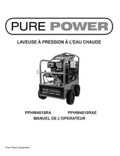 PurePower PPHW4015RAE Manuel De L'opérateur