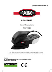 Racing RACPOT220 Manuel D'instructions