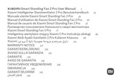 Xiaomi Smart Standing Fan 2 Pro Manuel D'utilisation
