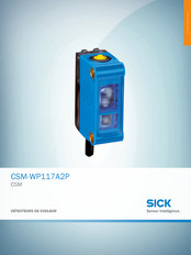 SICK CSM-WP117A2P Notice Technique