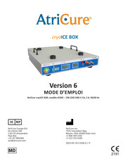 AtriCure cryoICE BOX Mode D'emploi