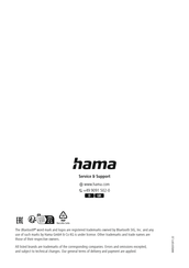 Hama 00053313 Mode D'emploi