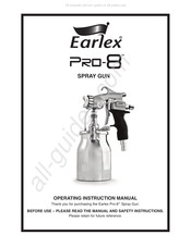 Earlex Pro-8 Mode D'emploi