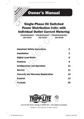 Tripp-Lite PDUMVR30HVNET Guide De L'utilisateur