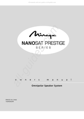 Mirage NANOSAT PRESTIGE Serie Manuel De L'utilisateur