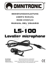 Omnitronic LS-100 Mode D'emploi