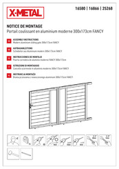 X-METAL FANCY 300x173 Notice De Montage