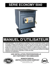 United States Stove Company Economy 5040 Serie Manuel D'utilisateur