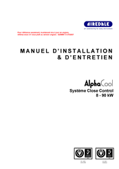 AIREDALE AlphaCool DF50XD Manuel D'installation Et D'entretien